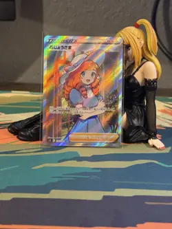 Pokemon Lady 114 /100 SR Japanese Lost Abyss Holo Full Art NM - Image 1