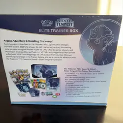 Pokemon TCG Sword and Shield Silver Tempest Elite Trainer ETB (tear on side) - Image 3