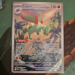 Flygon 101/094 Illustration Rare IR Pokemon TCG Phantasmal Flames English NM/M - Image 1