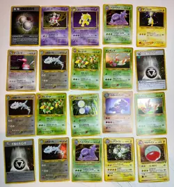 65 MP Holo WOTC Base Set Fossil Jungle Gym Neo Series Lot Pokemon Japanese - Image 4