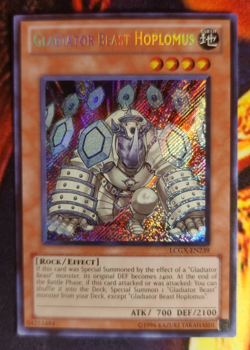 Gladiator Beast Hoplomus LCGX-EN239 Legendary Collection 2: The Duel Academy... - Image 1