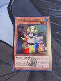 Parlor Dragonmaid BLMM-EN060 Ultra Rare NM 1st Edition Yu-Gi-Oh! - Image 1