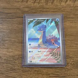 Misty’s Lapras 194/182 Pokemon Card Destined Rivals Full Art Holo - Image 1