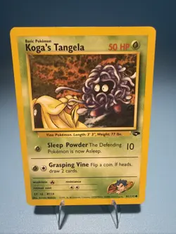 Koga's Tangela 81/132 Gym Challenge - Common Pokemon Card - NM/Mint - Image 1