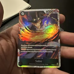 One Piece TCG | Sabo PRB02-014 SR - One Piece Card the Best Vol. 2 NM - Image 2
