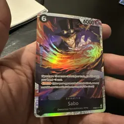 One Piece TCG | Sabo PRB02-014 SR - One Piece Card the Best Vol. 2 NM - Image 3