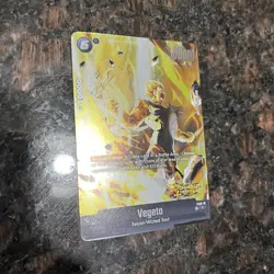 Vegeta FS09-15 Foil DB Legends Stamp Dragon Ball Super Card Game | NM - Image 3