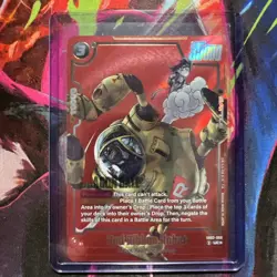 Red Ribbon Robot SB02-060 Alternate Art Manga Booster 02 Dragon Ball Card Englis - Image 3