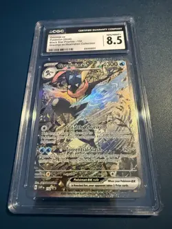 Greninja ex 132 Sv: Scarlet & Violet Promo Cards Holo CGC 8.5 - Image 1