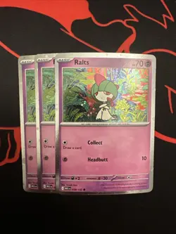 Ralts (Cosmos Holo) 058/132 Mega Evolutions Pokemon Card - Image 1