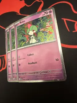Ralts (Cosmos Holo) 058/132 Mega Evolutions Pokemon Card - Image 5