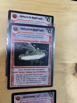 Star Wars CCG Card Game SWCCG Starting Effect & Interrupt Lot NRMT - Image 2