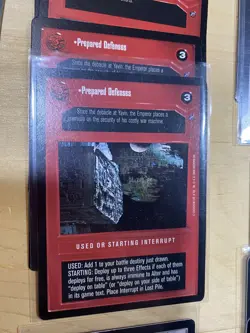 Star Wars CCG Card Game SWCCG Starting Effect & Interrupt Lot NRMT - Image 3