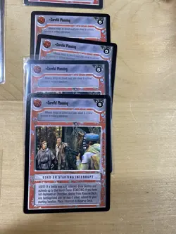 Star Wars CCG Card Game SWCCG Starting Effect & Interrupt Lot NRMT - Image 4