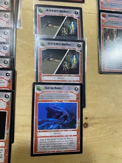 Star Wars CCG Card Game SWCCG Starting Effect & Interrupt Lot NRMT - Image 5