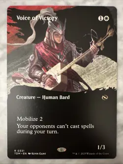 Voice of Victory (Borderless) Tarkir: Dragonstorm Regular - Image 1