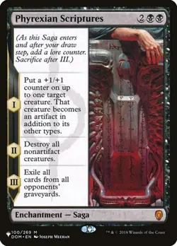 1x Phyrexian Scriptures NM Eng MTG - The List - Image 1