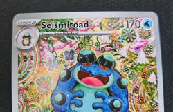 Pokemon Seismitoad Sv: Black Bolt Holo Illustration Rare 105/086 - Image 2