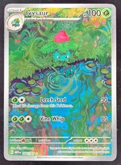 2023 Pokemon SV 151 - MEW EN #167/165 Ivysaur - Image 1