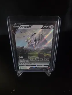Arceus v SWSH204 Sword & Shield Promo Holo Pokemon TCG Card 2022 - Image 1