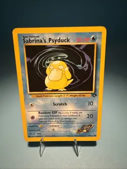 Sabrina's Psyduck Gym Challenge 99/132 Common Regular Unlimited Pokemon Card - Image 1