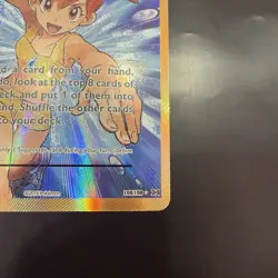 Pokemon TCG Misty's Determination XY Evolutions Full Art Holo 108/108 LP - Image 4