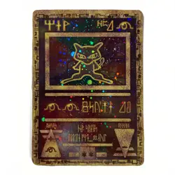 Pokemon TCG Ancient Mew w/ *Swirl!* Promo Holo WOTC 1999 Movie Release Pokemon - Image 1