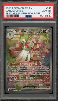 Pokemon Gardevoir ex Scarlet & Violet Special Illustration Rare #245 PSA 10 - Image 1