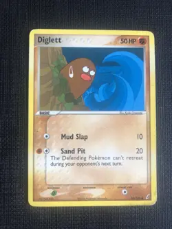 Pokemon TCG Diglett EX Crystal Guardians 50/100 Regular Common PLAYED - Image 1