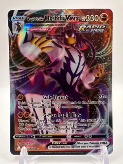 Rapid Strike Urshifu VMAX 88/163 Pokemon Battle Styles Holo Ultra Rare - Image 1
