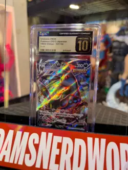 UMBREON VMAX CGC PRISTINE 10 2021 JPN POKEMON CLIMAX#101/184 SLAB - Image 1