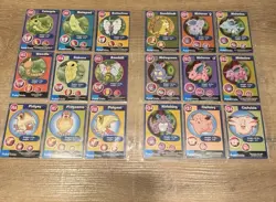 Pokemon 1999 Burger King PokeTrivia Original 151 Complete Set - Sleeved - Image 2
