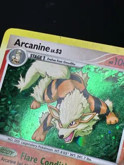 🔥 2009 Arcanine Lv. 53 1/111 Platinum Rising Rivals HOLO Pokemon TCG (LP) 🔥 - Image 2