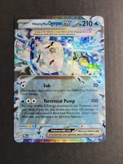 Wellspring Mask Ogerpon Ex 27/131 Pokemon TCG S&V Prismatic Evolutions DBL Rare - Image 2