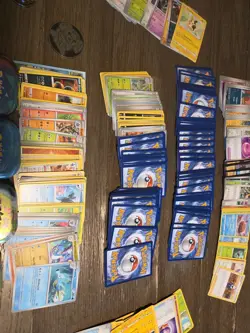 Pokemon Prismatic Evolutions Mini Tin Set HUGE LOT Of CARDS 4 Tins 2 Coins - Image 4