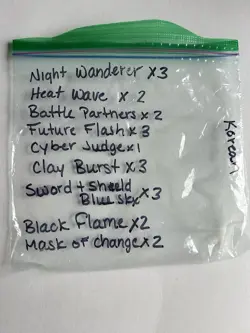 Pokemon TCG Korean Booster Pack Lot of 21 Sealed Mixed Sets Sword & Violet - Image 2