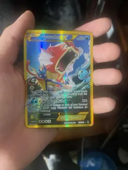 Pokemon TCG Gyarados EX Secret Rare 123/122 Breakpoint Holo 180 HP Splash Burn - Image 1