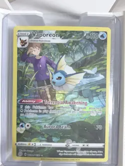 Pokemon Vaporeon TG02/TG30 Brilliant Stars Ultra Rare Holo Card 110 HP - Image 2