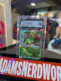 RADIANT VENUSAUR CGC 10 GEM MINT 2022 POKEMON JPN POKEMON GO HOLO #004/071 SLAB - Image 1