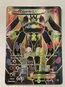 Zygarde EX 54a/124 Fates Collide Alternate Full Art Promo Pokemon TCG - Image 1