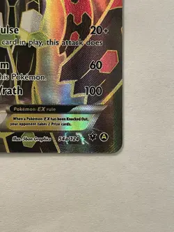 Zygarde EX 54a/124 Fates Collide Alternate Full Art Promo Pokemon TCG - Image 4