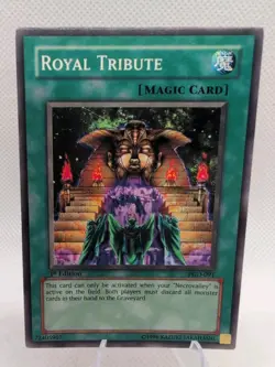 Yu-Gi-Oh! Royal Tribute LCYW-EN195 Ultra Rare Unlimited PGD-091 1st Edition - Image 1