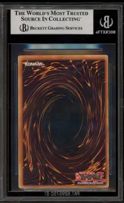 Yu-Gi-Oh! Elemental Hero Chaos Neos Rainbow Dragon Ghost Rare Misprint BGS 7 - Image 2