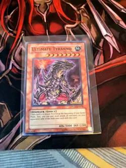 YUGIOH TCG ULTIMATE TYRANNO POTD-EN020 SUPER UNLIMITED EDITION LP - Image 1