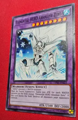 1x Yu-Gi-Oh! Elemental HERO Absolute Zero - OP05-EN023 - Common - NM - Image 1