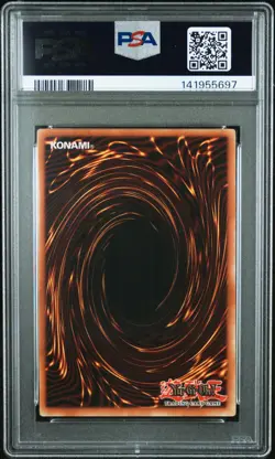 2002 YU-GI-OH! STARTER DECK: KAIBA #001 BLUE-EYES WHITE DRAGON PSA 7 - Image 2