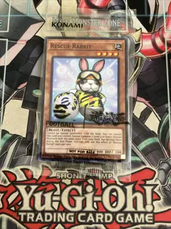 Rescue Rabbit E-football Neymar Collab Promo Sealed Yugioh EFC1-EN001 - Image 1