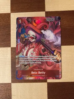 One Piece TCG Belo Betty Alternative Art OP05-015 English Edition NM - Image 1