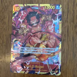 Gol.D.Roger OP09-118 SEC One Piece Blue Card Foil TCG Emperor And the New World - Image 4
