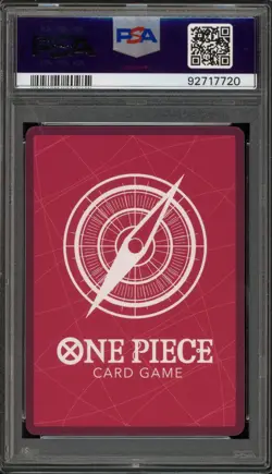 One Piece CCG Monkey.D.Luffy Errata Alternate Art OP01-003 PSA 10 Gem Mint - Image 2